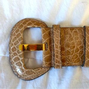 Crocodile Belt.